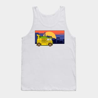 Ninja Turtles Van Tank Top